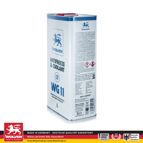 Nước giải nhiệt Wolver Ready to use WG11 (xanh dương) Can 5L